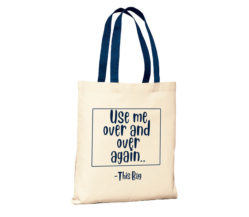 Load image into Gallery viewer, Use Me Canvas Tote
